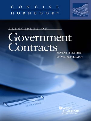 cover image of Principles of Government Contracts